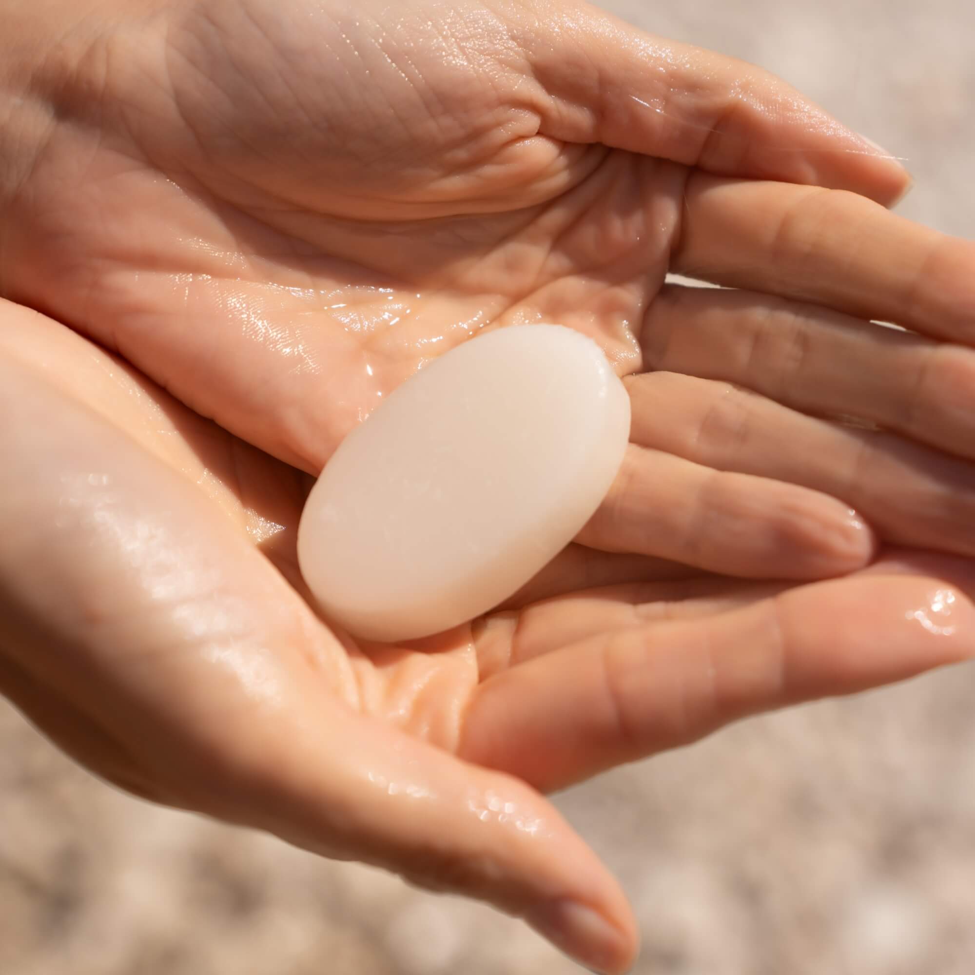 Fester Conditioner HaarPracht in der Hand – Premium Haarspülung für alle Haartypen mit Kokosöl, Sheabutter und Rosmarinöl