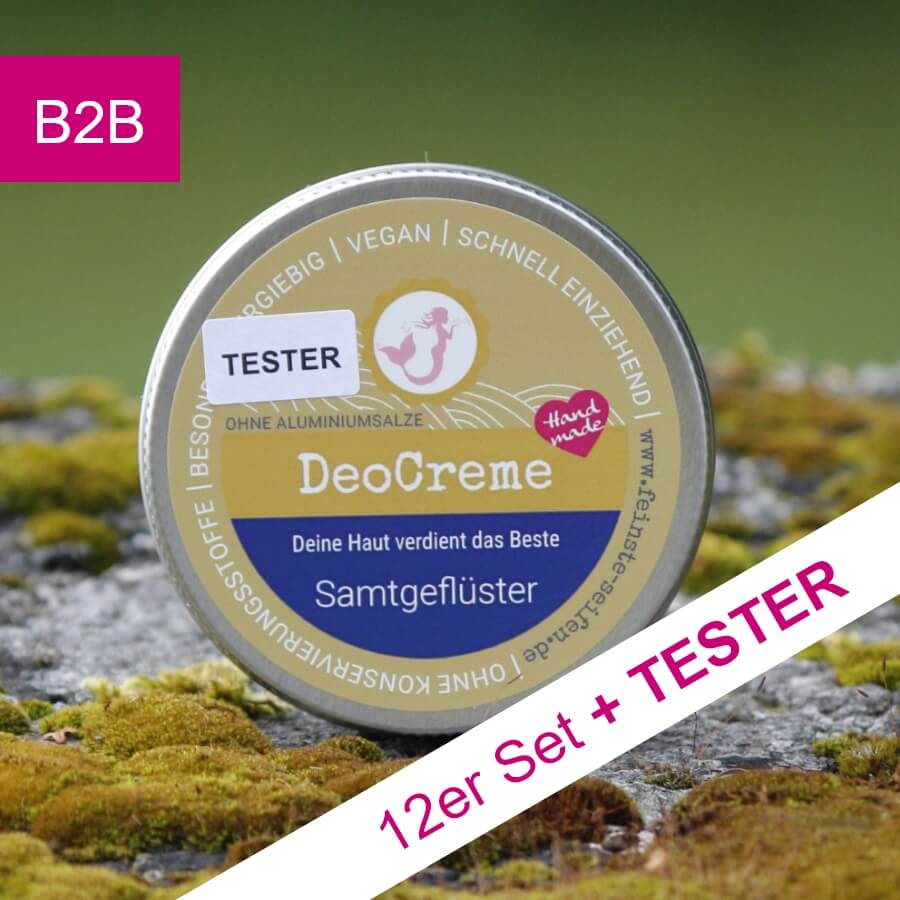 DeoCreme *Samtgeflüster* 12er Set + Tester