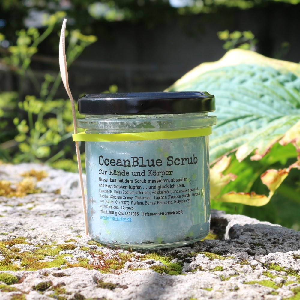 OceanBlue Scrub – Salzpeeling für glatte, gepflegte Haut