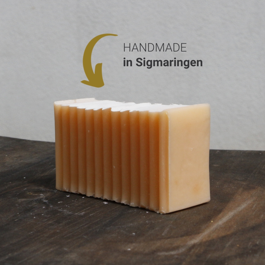 Handgemachte Duschseife aus unserer Manufaktur in Sigmaringen