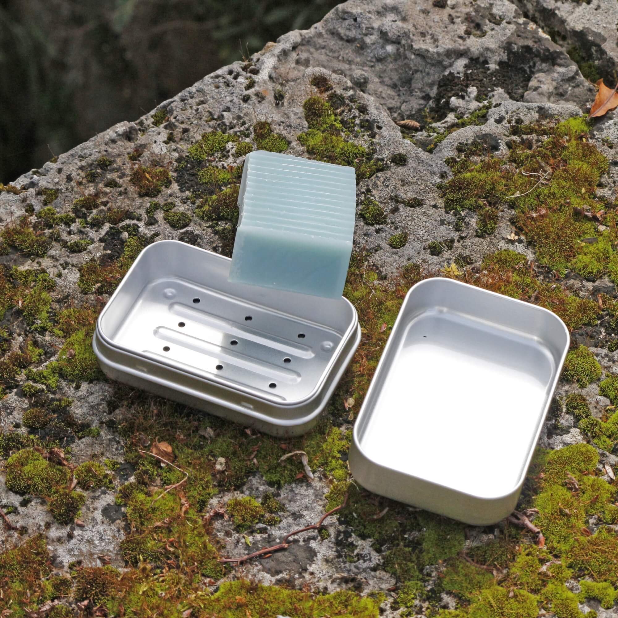 Seifendose aus Aluminium