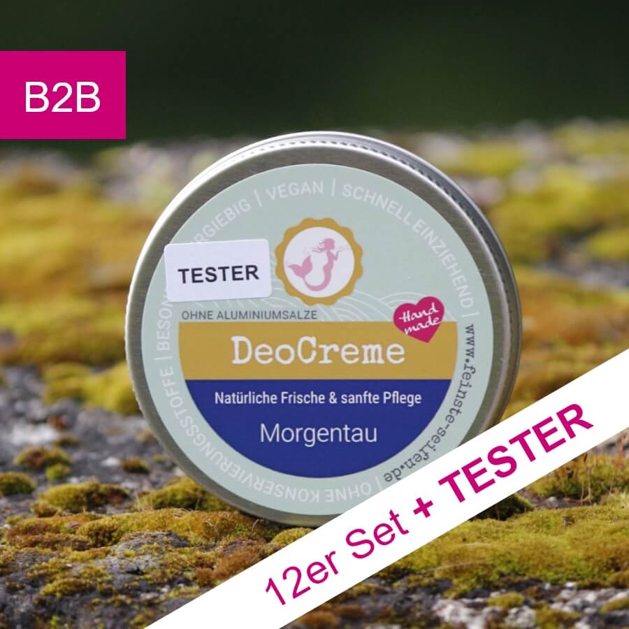 DeoCreme *Morgentau* 12er Set + Tester