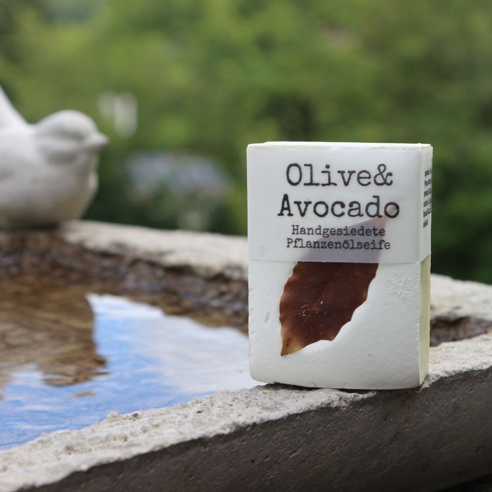 Handgemachte Olive & Avocado Gesichtsseife ohne Duft