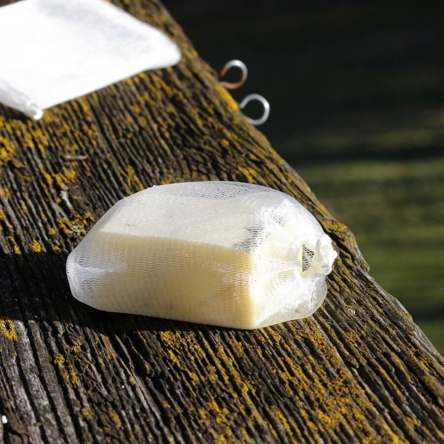 Feines Mesh-Säckchen für Seife und feste Shampoos