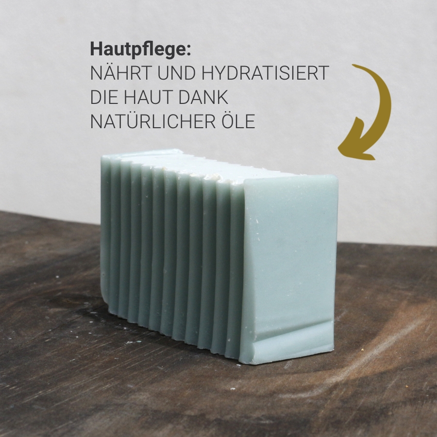 Duschseife NebelWald mit 9 % zusätzlichen Pflanzenölen