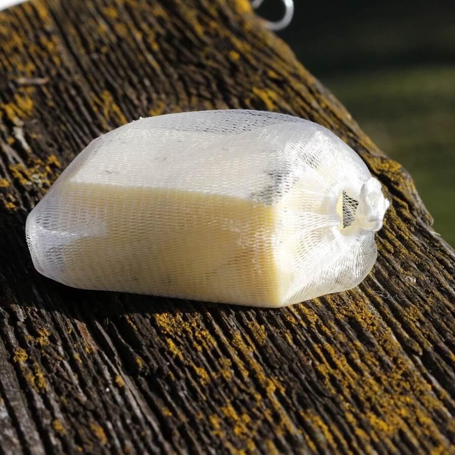 Feines Mesh-Säckchen für Seife und feste Shampoos