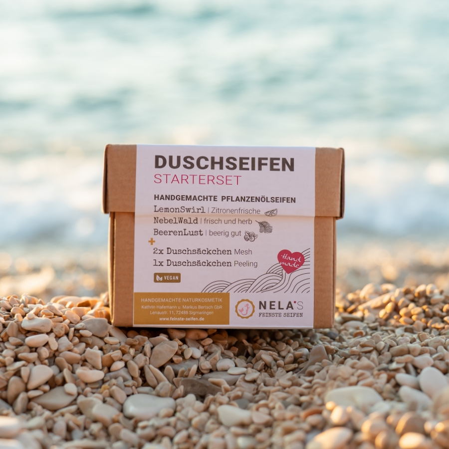 Duschseifen Starter Set in Kartonbox